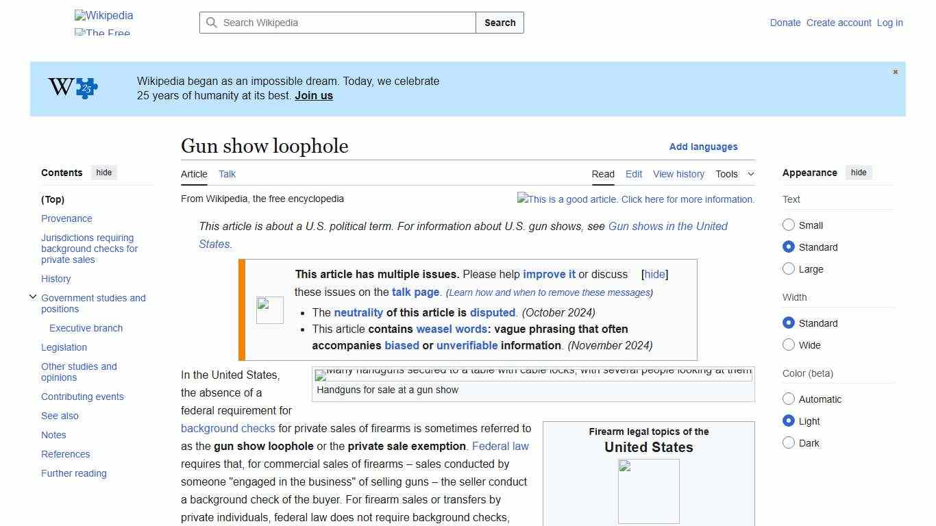 Gun show loophole - Wikipedia